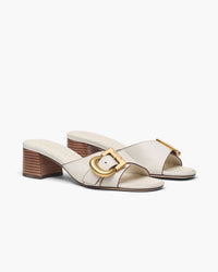 THE DOLL BUCKLE HEELED SANDAL