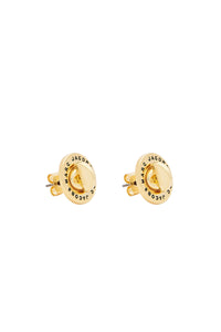 Boucles d'oreilles Turnlock en laiton - Gold