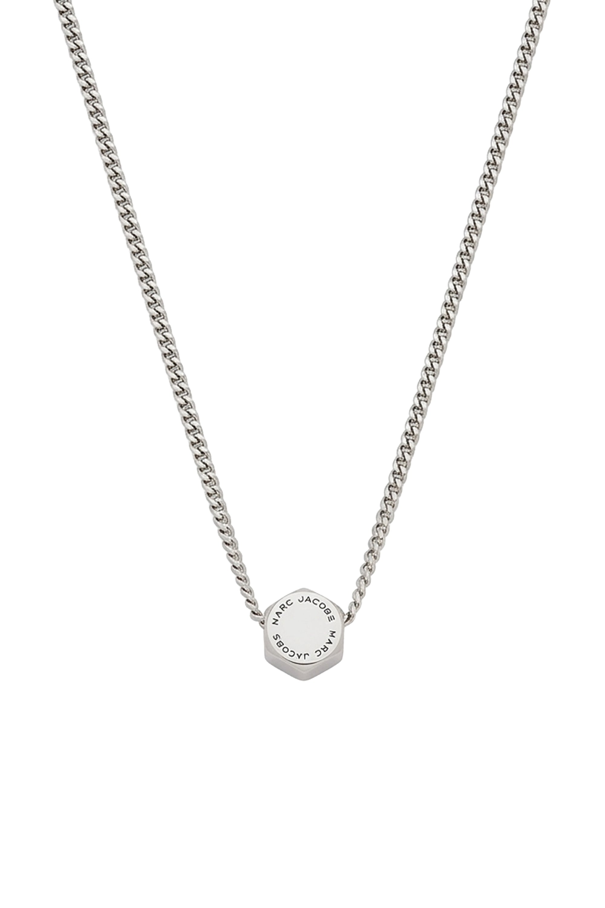 Collier Bolt en laiton - Light Antique Silver