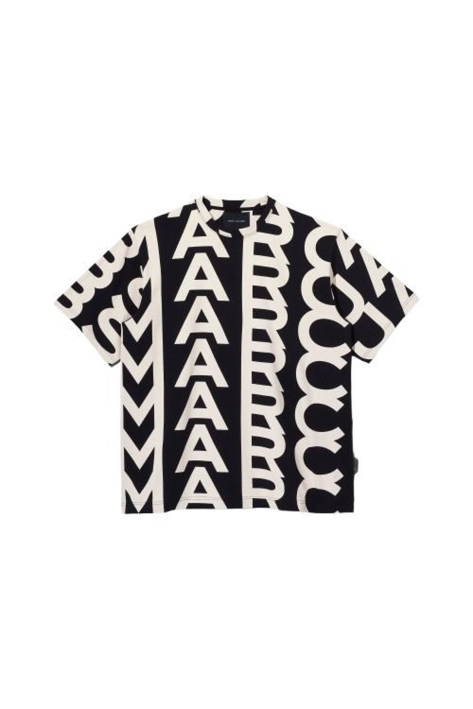 Grand t-shirt monogram - Black & Ivory