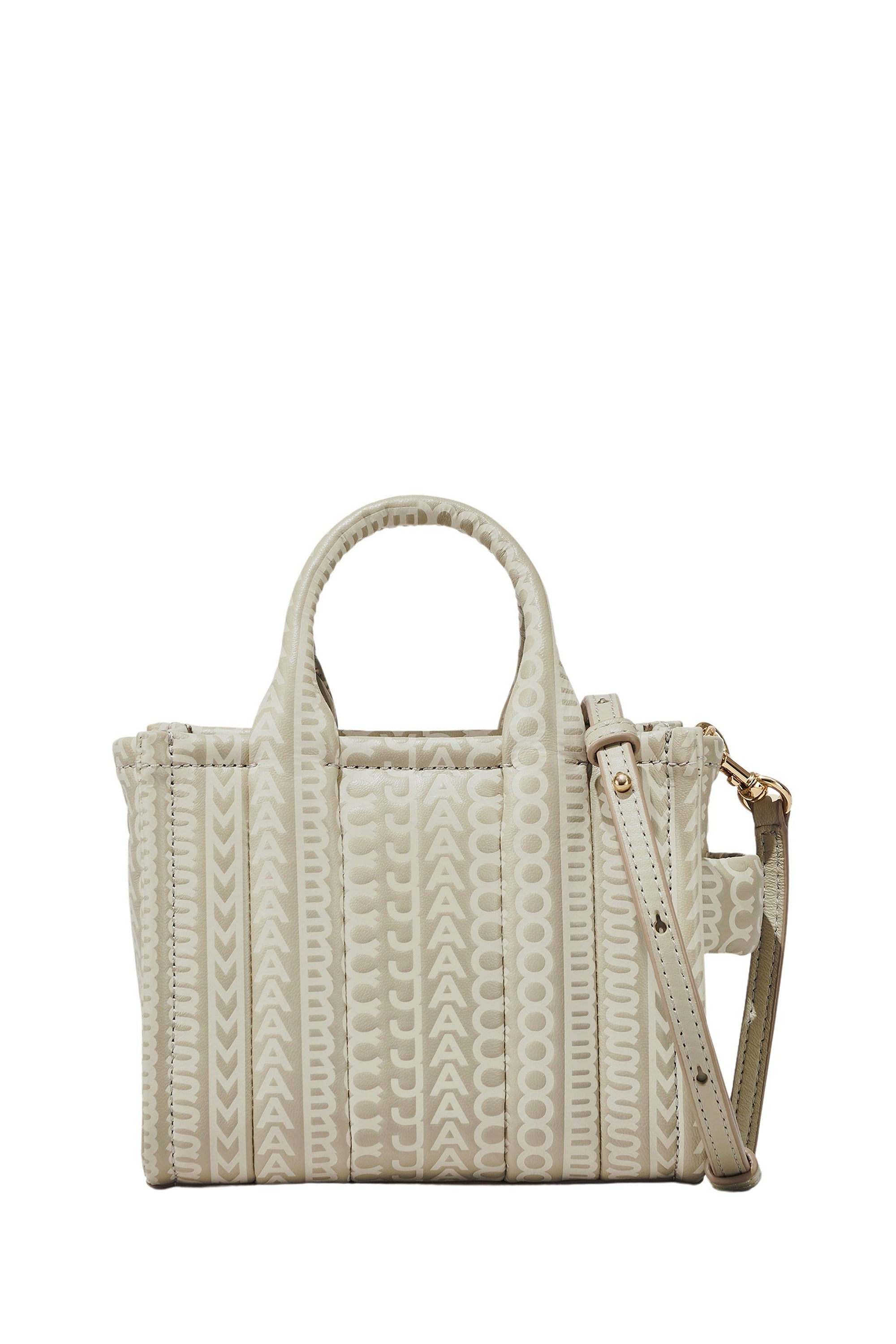 Petit sac bandoulière The Tote Bag en cuir - Khaki