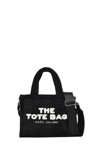 Petit sac à bandoulière The Tote Bag en fausse fourrure - Black