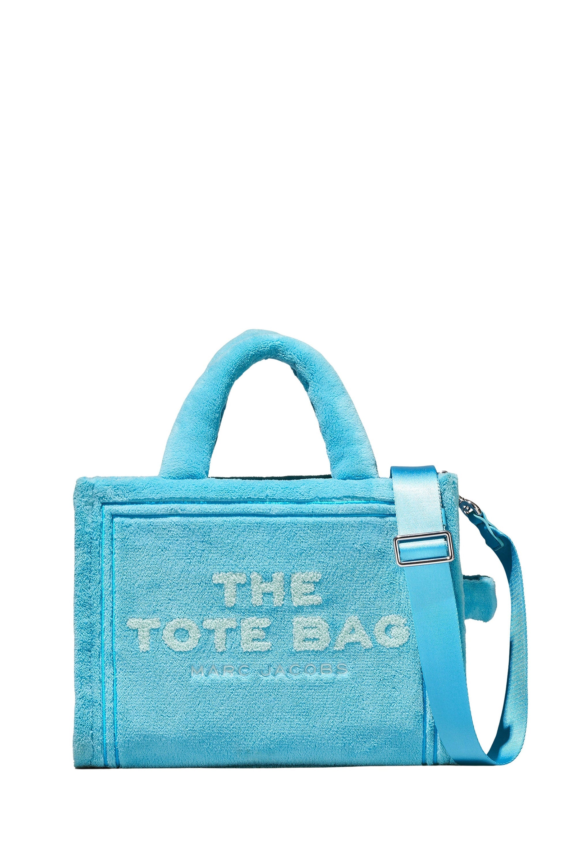 PAS INFO   Sac à bandoulière The Tote Bag en fausse fourrure - Pool