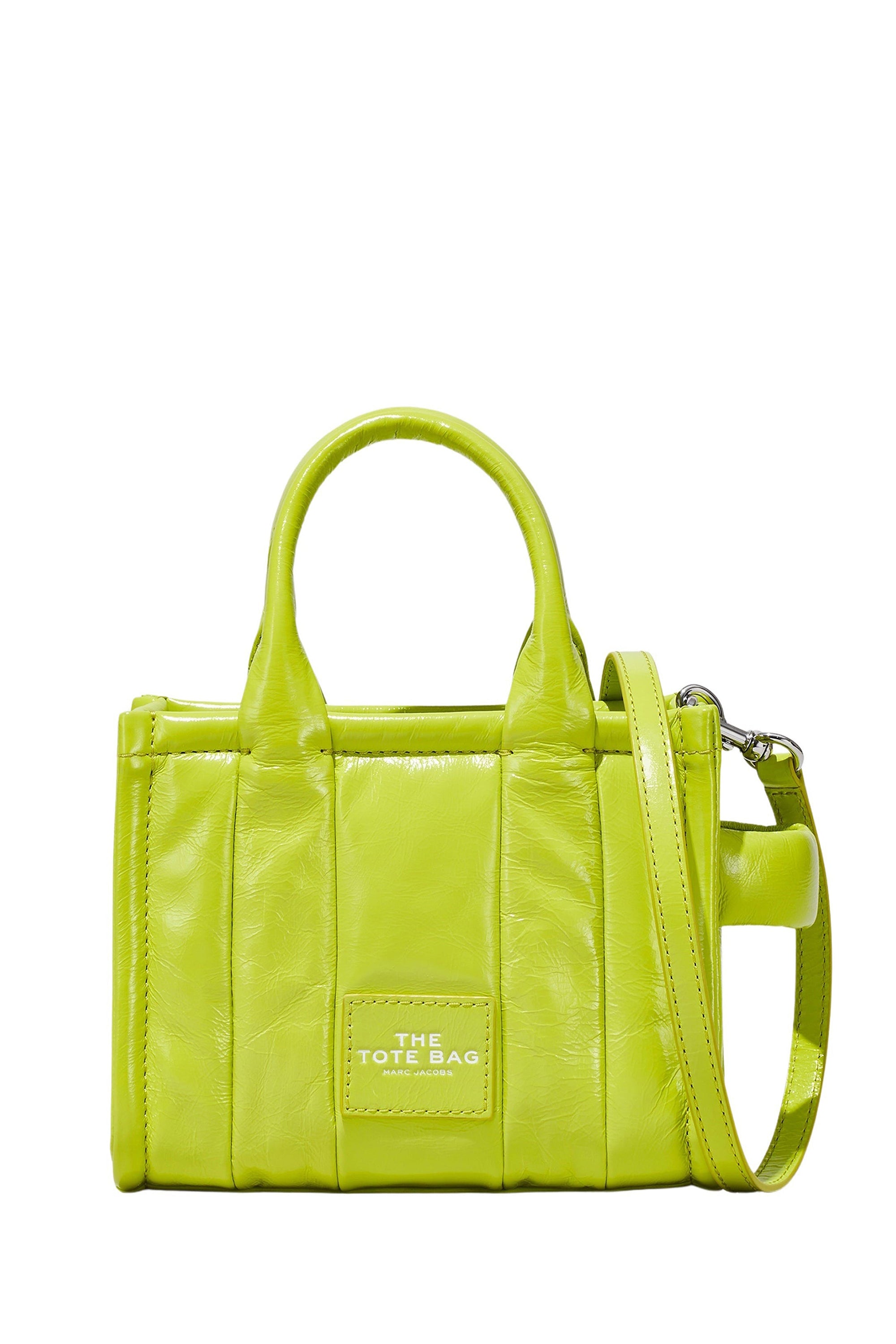 Sac The Tote Bag en cuir - Acid Lime