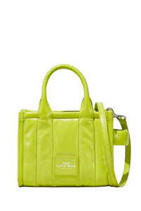 MINI   Mini sac The Tote Bag en cuir - Acid Lime
