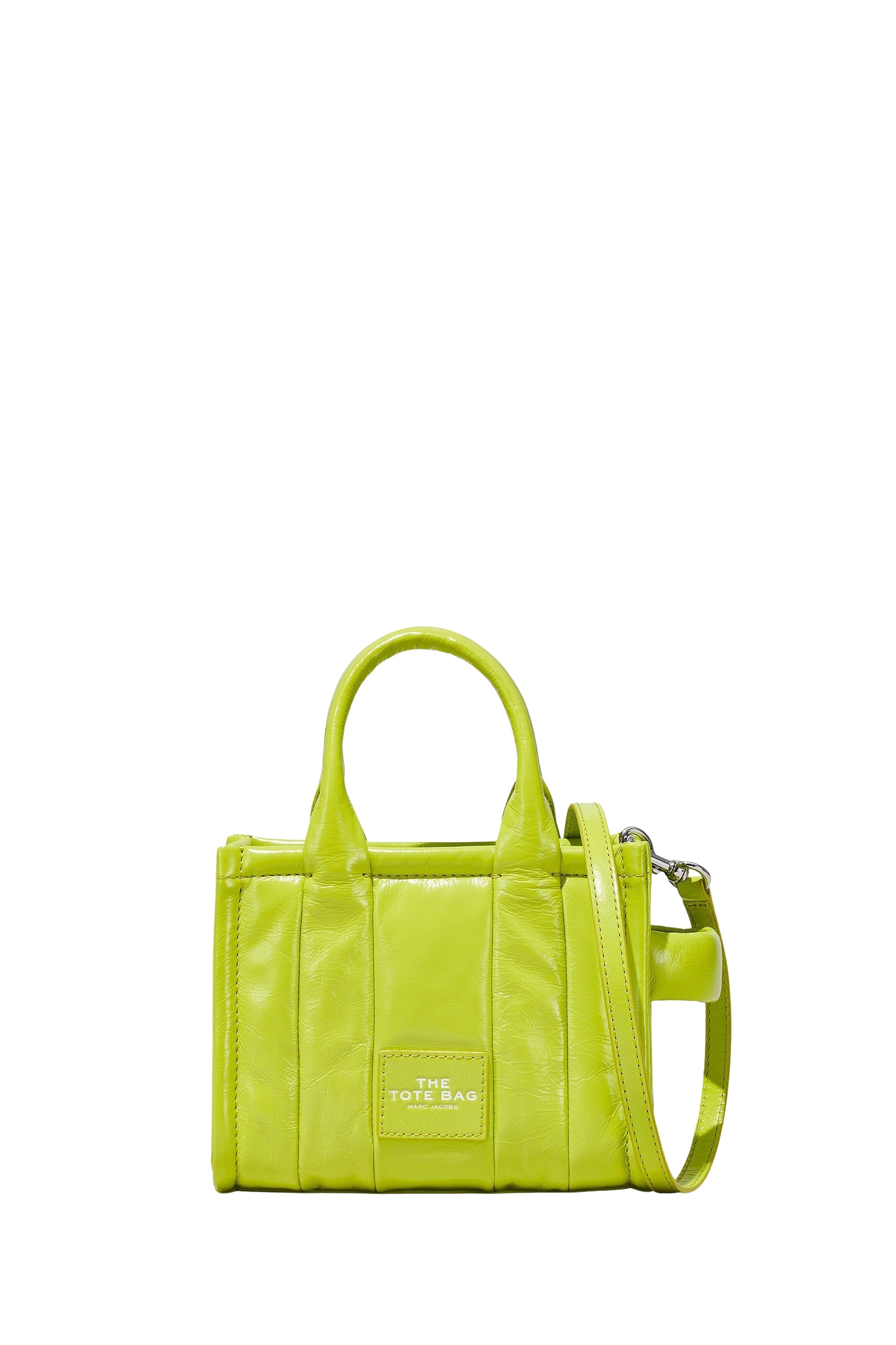 Sac The Tote Bag en cuir - Acid Lime