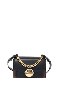 PAS INFO   Sac The Crossbody en cuir - Black Multicolor
