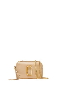 Sac Glam Shot17 à logo en cuir - Pebble