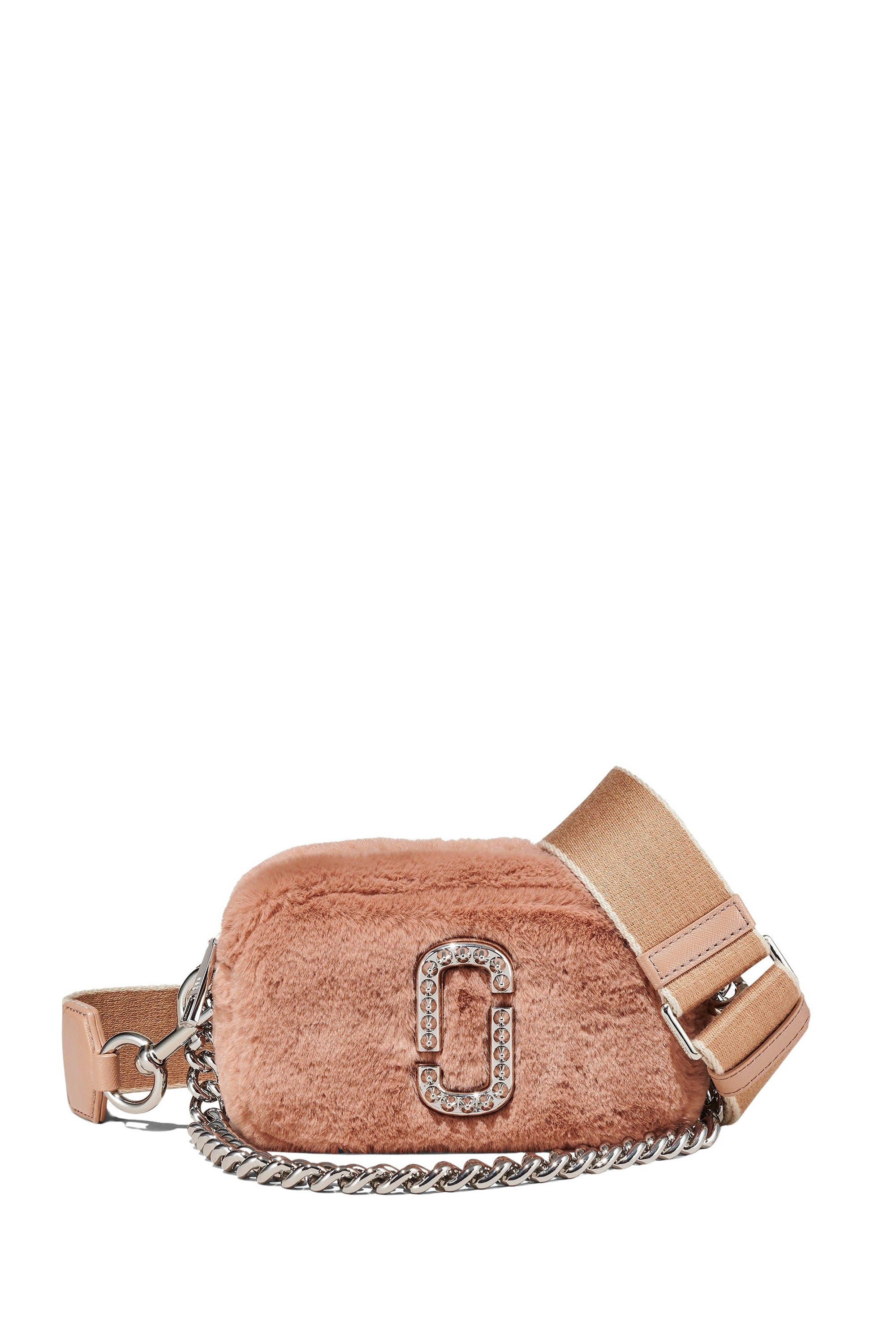 Sac à bandoulière Softshot en fausse fourrure - Fluffy Rose