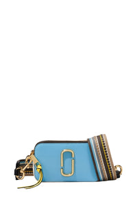 Sac à bandoulière Snapshot en cuir - Air Blue