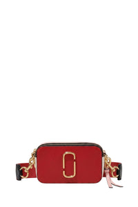 Sac à bandoulière Snapshot en cuir - True Red Multicolor