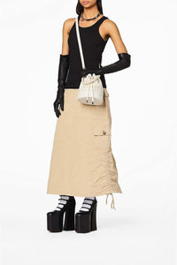 Sac The Bucket en cuir - Cotton & Silver