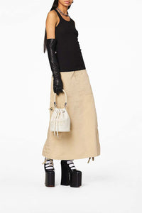 Sac The Bucket en cuir - Cotton & Silver