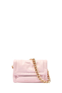 The Pillow bag in leather - Peach Whip