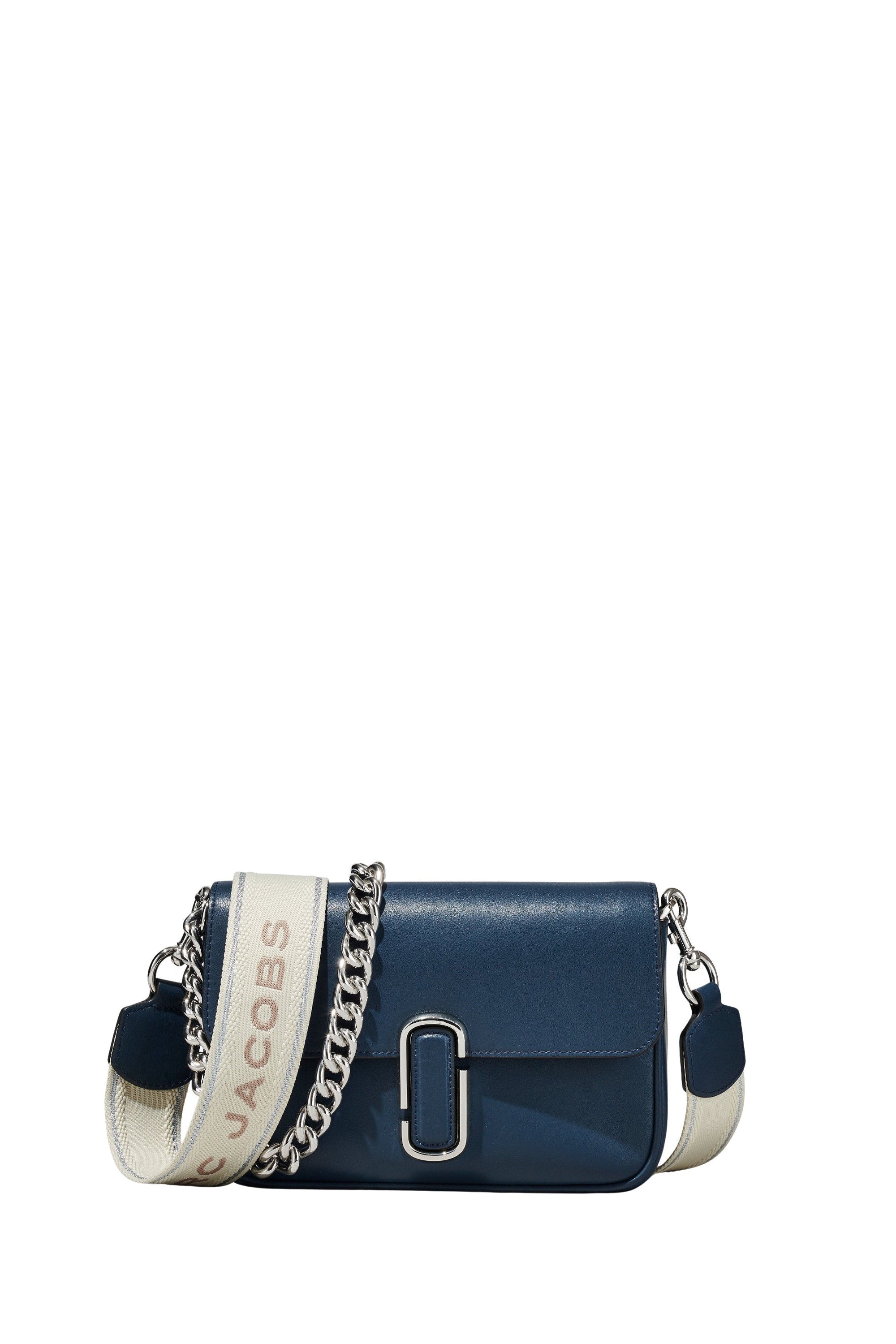 PAS INFO   Sac à bandoulière en cuir - Blue Sea