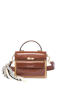 Sac The Uptown en cuir - Tan Multicolor