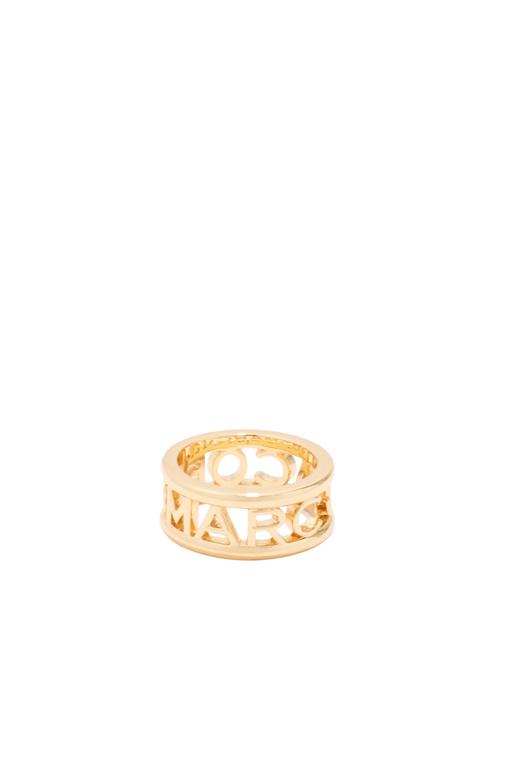 1 / DJV /25€ /5qty-5 /ST 100% /6 TROCA 27€   Bague avec logo en laiton - Gold