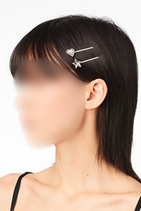 Epingles à cheveux en laiton - Silver