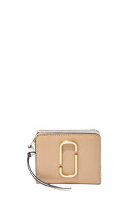 Portefeuille Snapshot en cuir - Noir & Ivoire