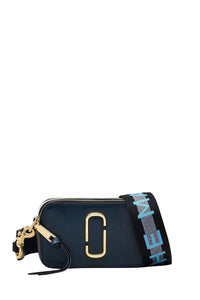 Snapshot leather shoulder bag - New Blue Sea Multicolour