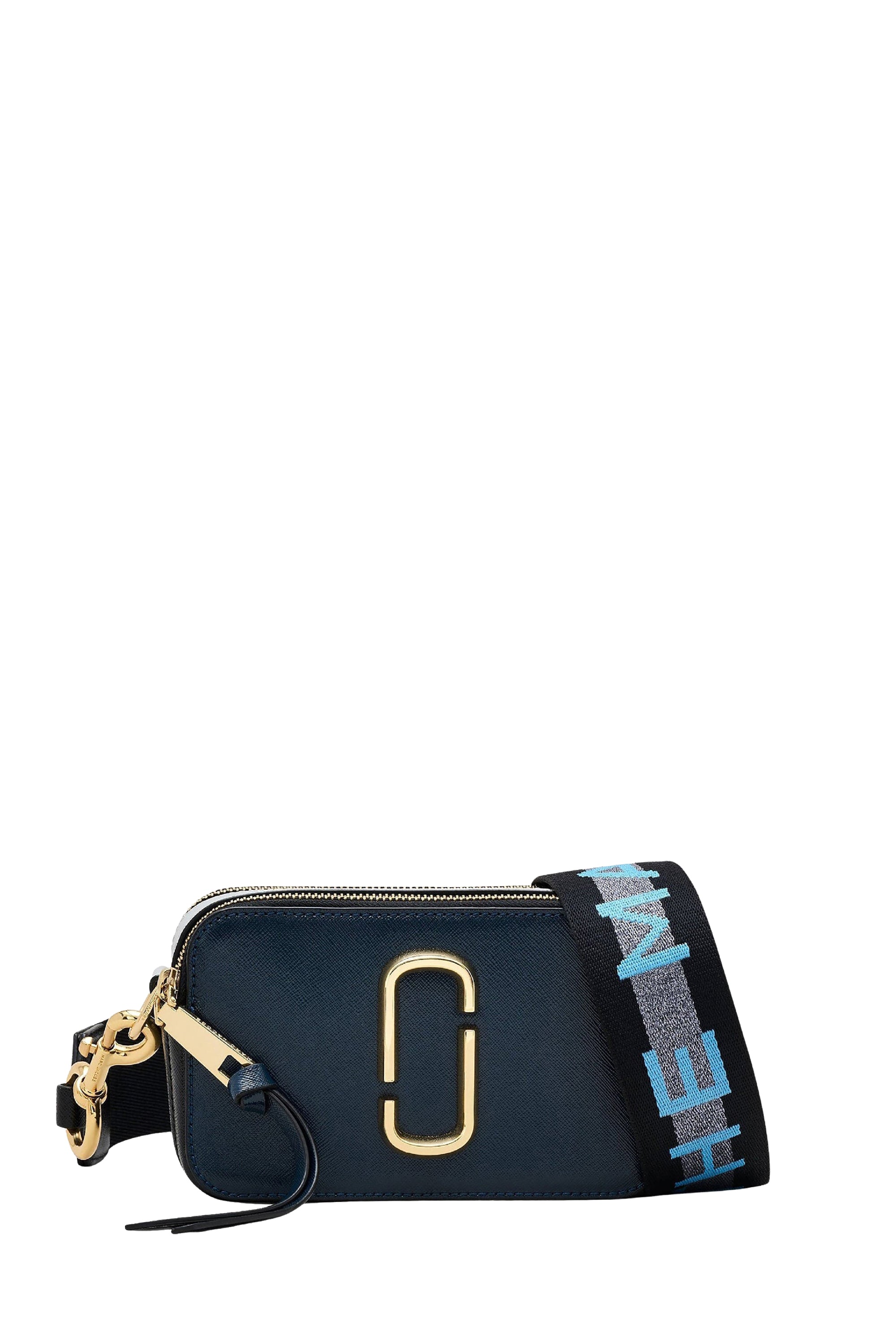 Snapshot leather shoulder bag - New Blue Sea Multicolour