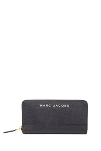 Zip-fastening wallet - Black