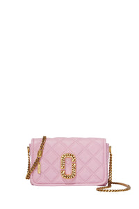 PAS INFO   Sac Flap Crossbody en cuir - Powder Pink