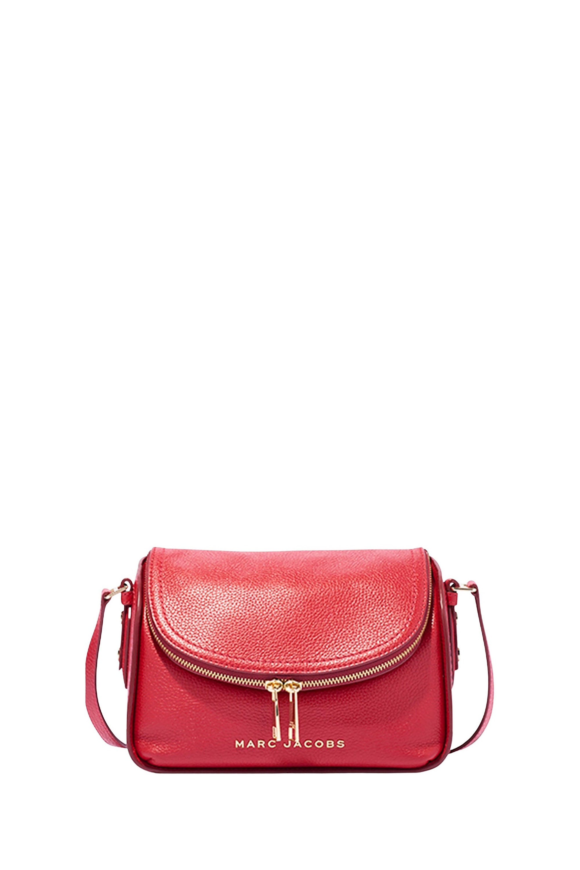 Sac Mini Messenger en cuir - Savvy Red