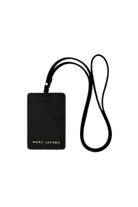 Porte-cartes à bandoulière avec logo - Black