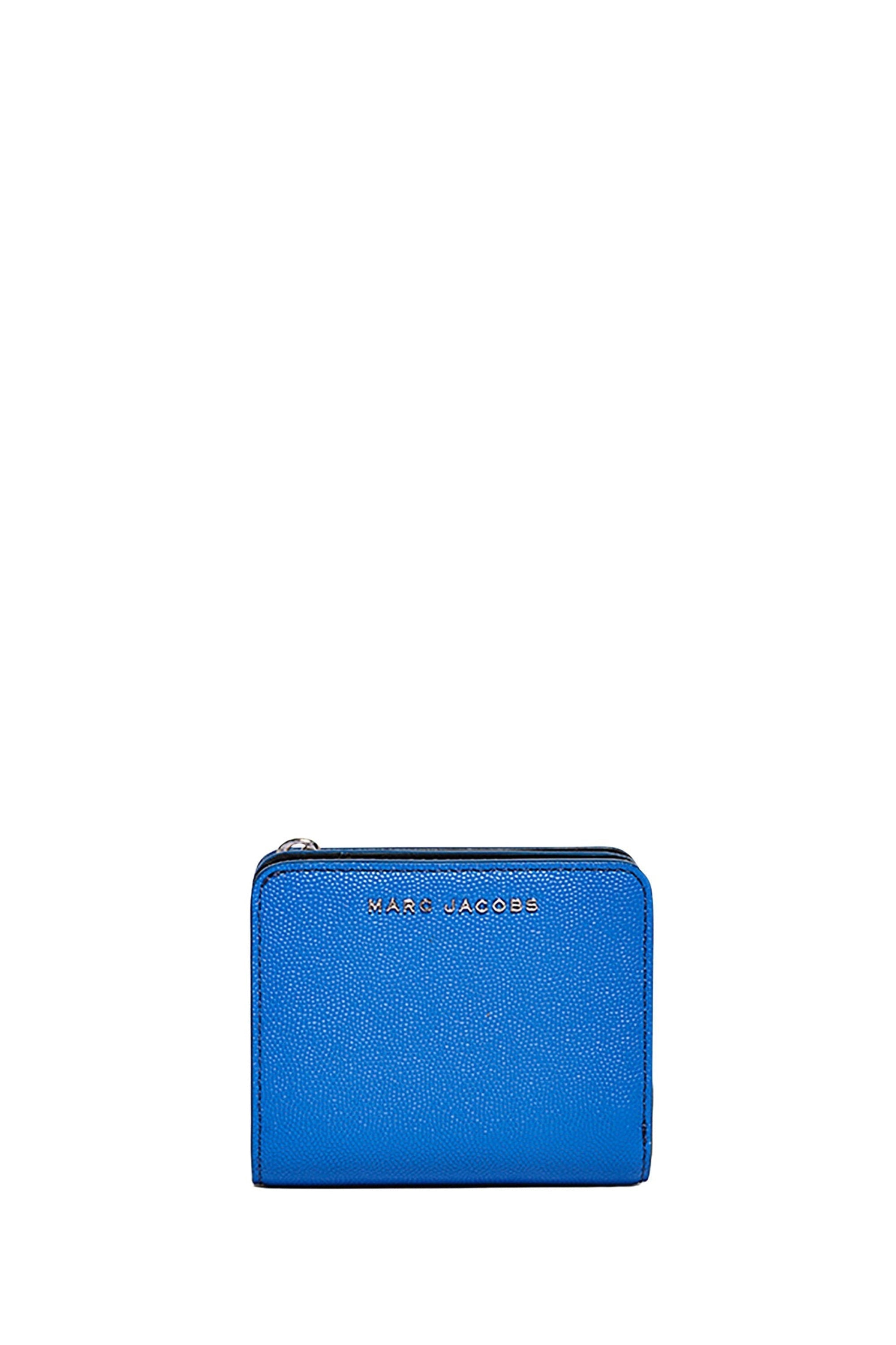 Portefeuille Compact à zip - Blue