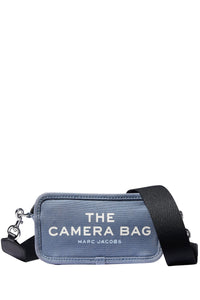 Sac à bandoulière The Camera Bag en denim - Blue Shadow