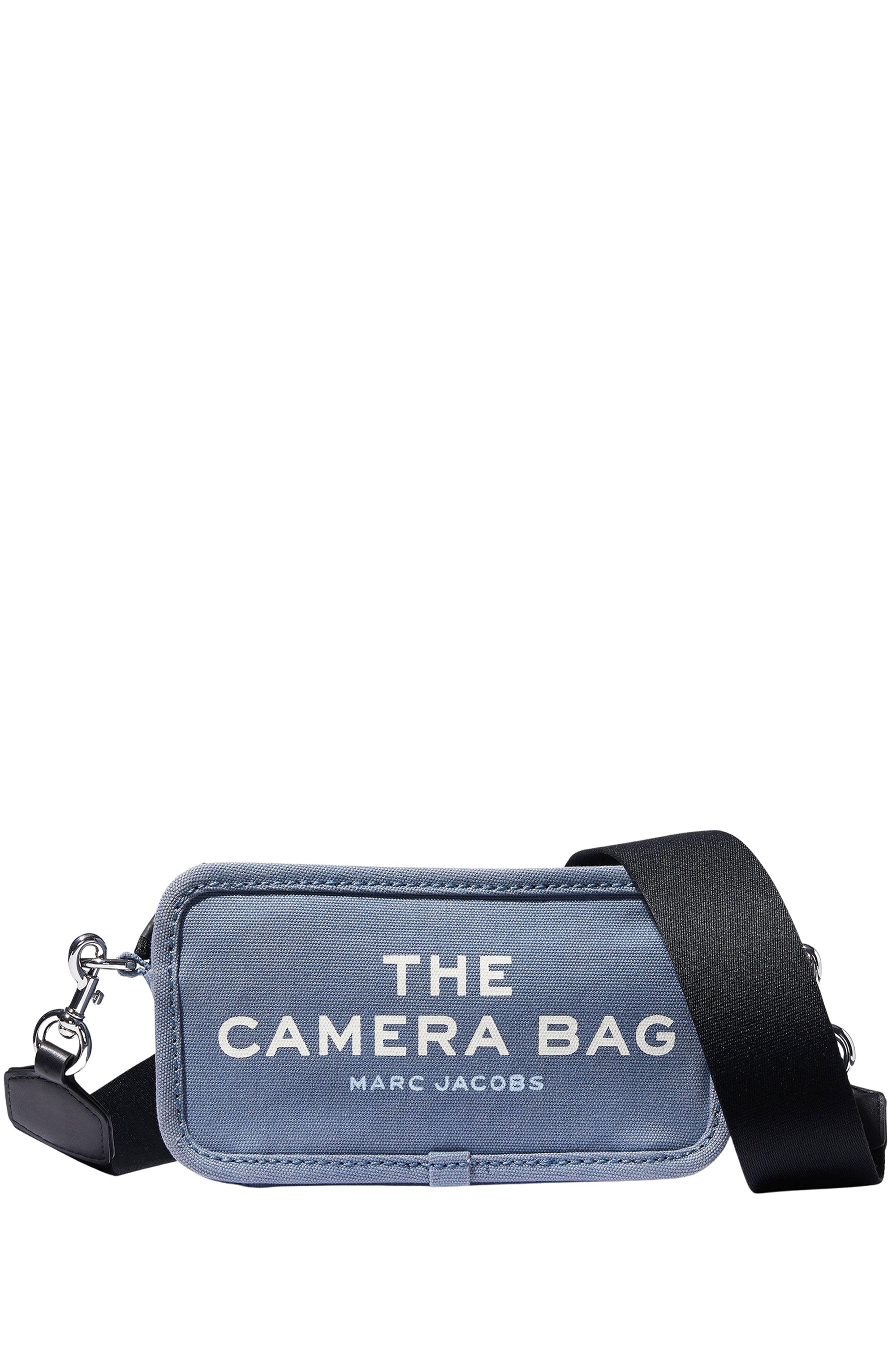 Sac à bandoulière The Camera Bag en denim - Blue Shadow