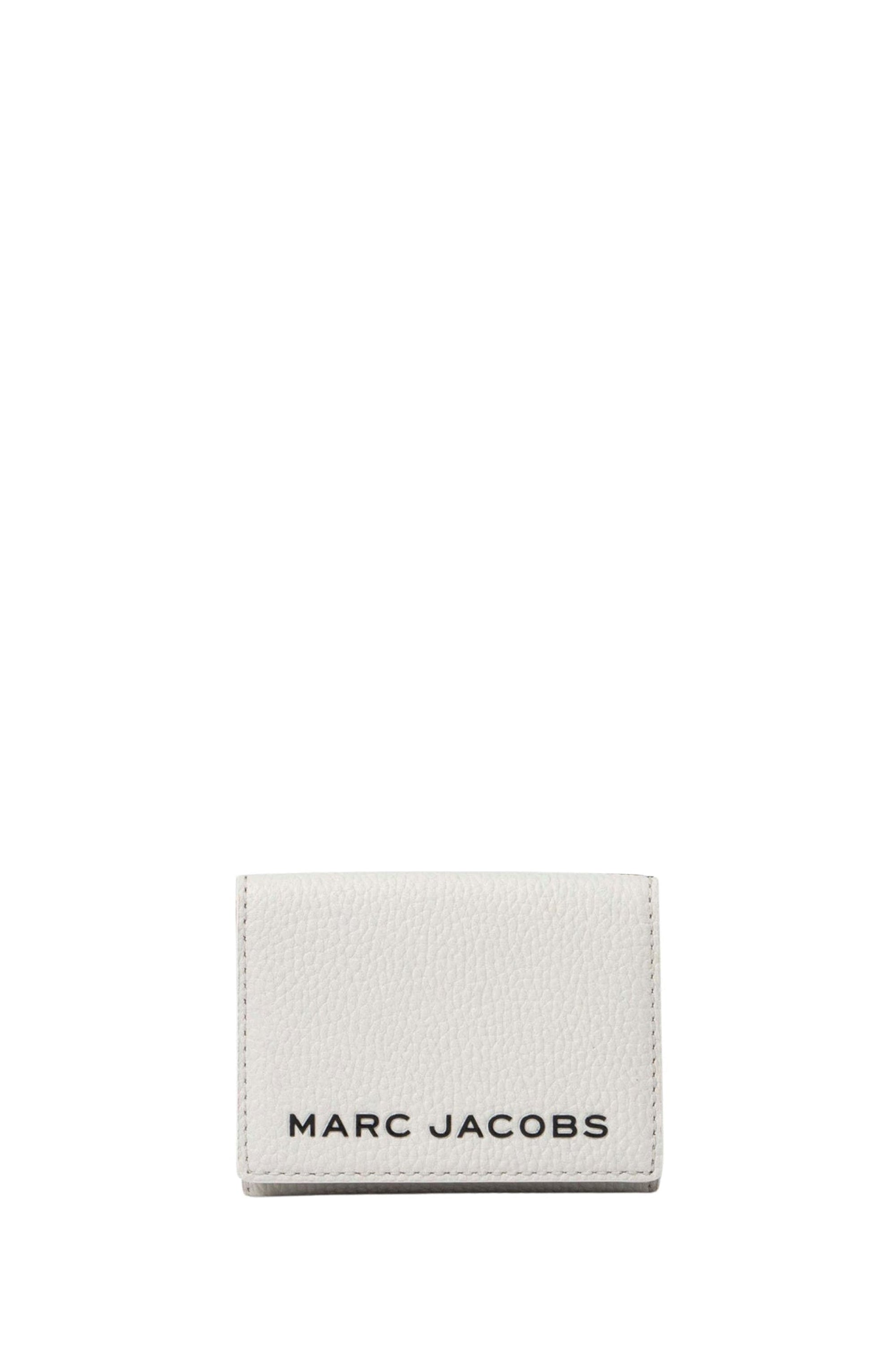 Trifold leather wallet - Cotton