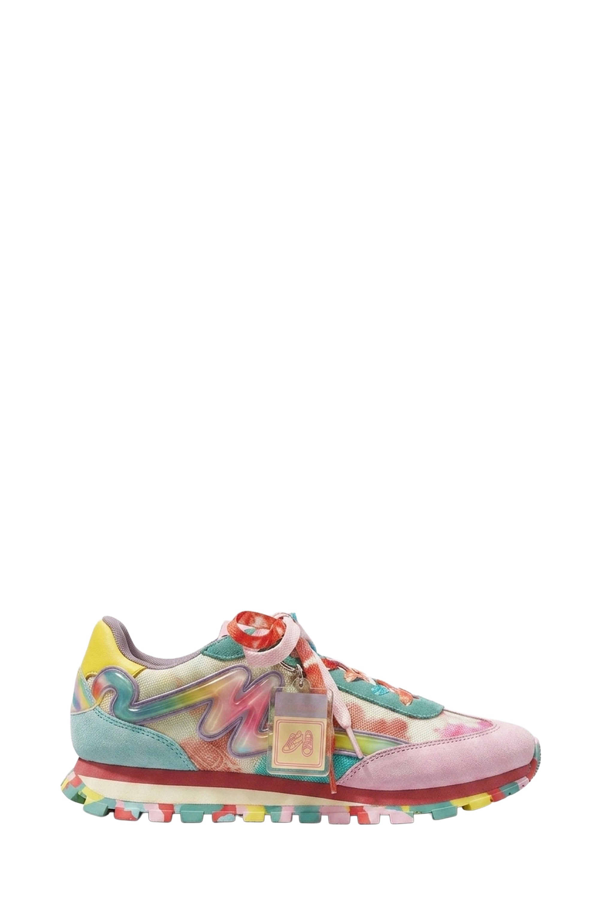 Sneakers basses The Jogger tie dye - Black & Silver