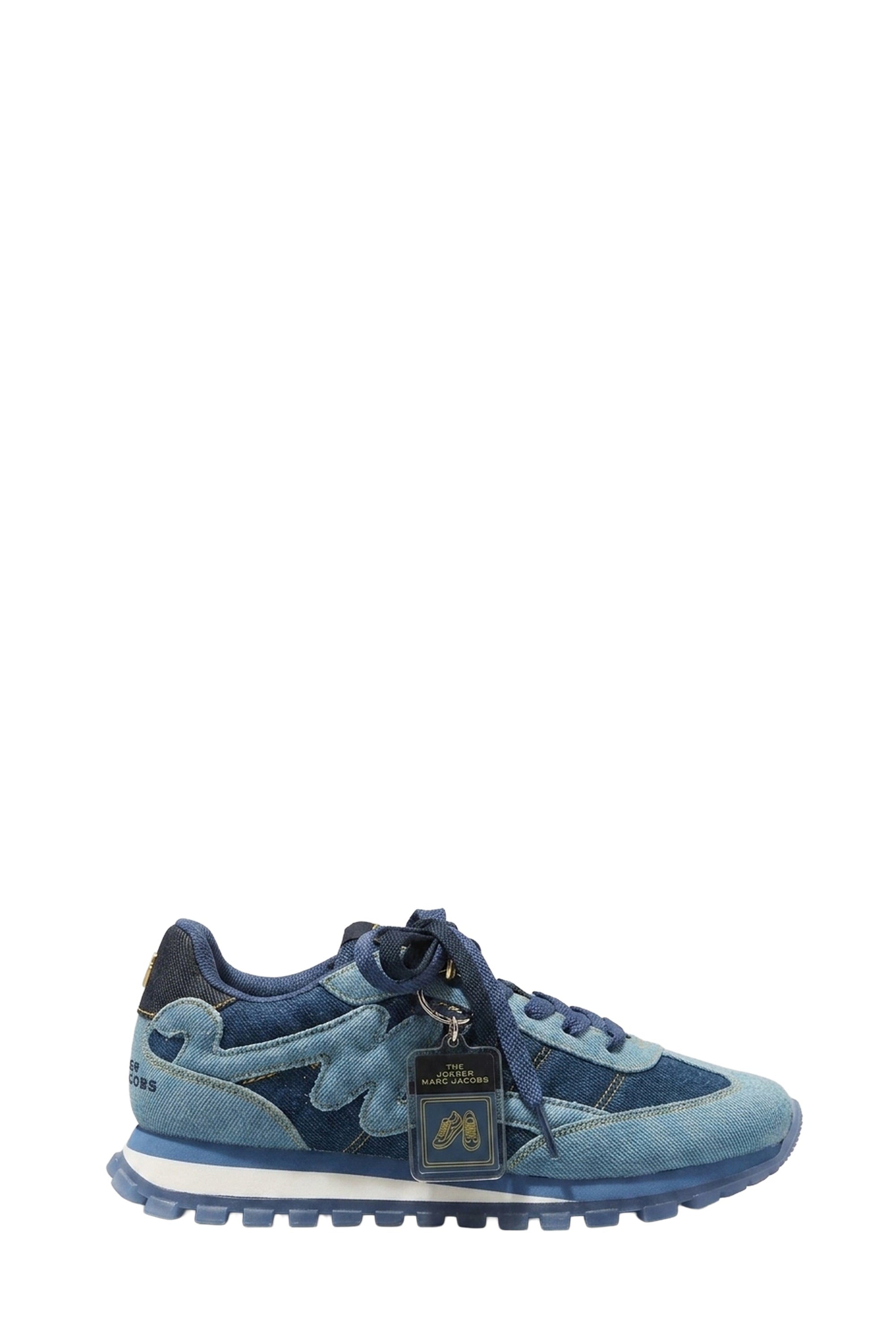 Sneakers basses The Jogger à lacets en denim - Blue