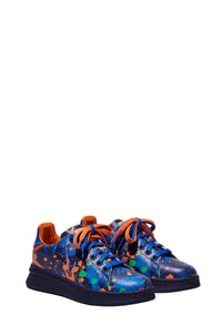 Sneakers basses à lacets en cuir - Eclipse