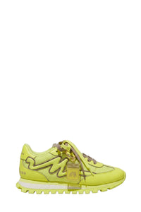 Sneakers basses The Jogger à lacets - Jaune