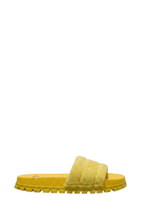 Teddy mules with logo - Golden Kiwi