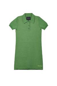 Robe polo courte boutonnée - Aloe