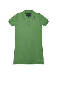 Robe polo courte boutonnée - Aloe