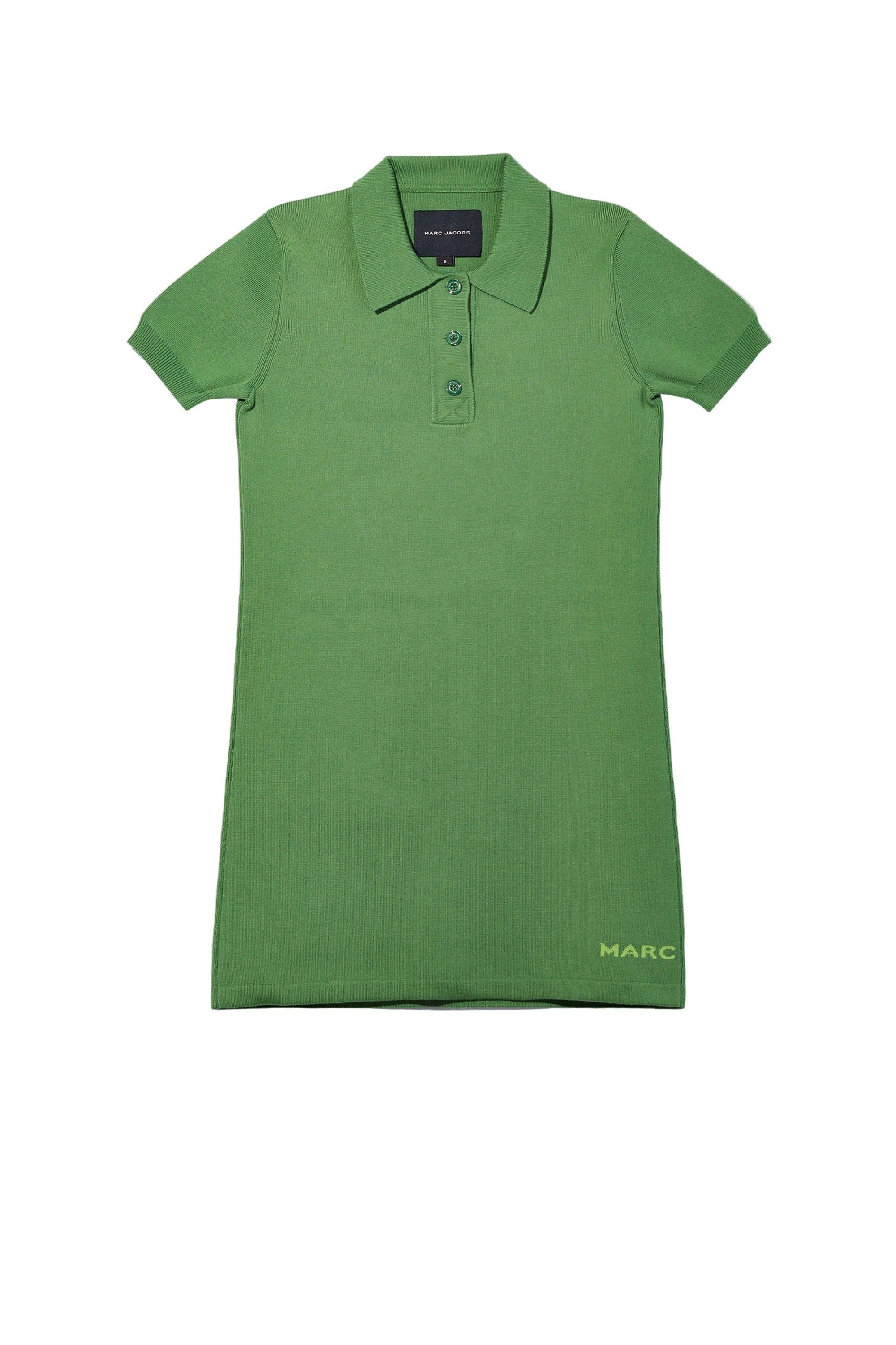 Robe polo courte boutonnée - Aloe