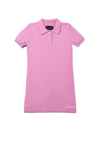 Robe polo courte boutonnée - Cyclamen