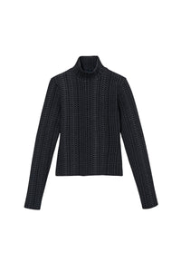 ZZNOSTOCK_Black & Charcoal Tops - Black & Charcoal