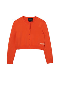 Cardigan court boutonné - Dragon Fire