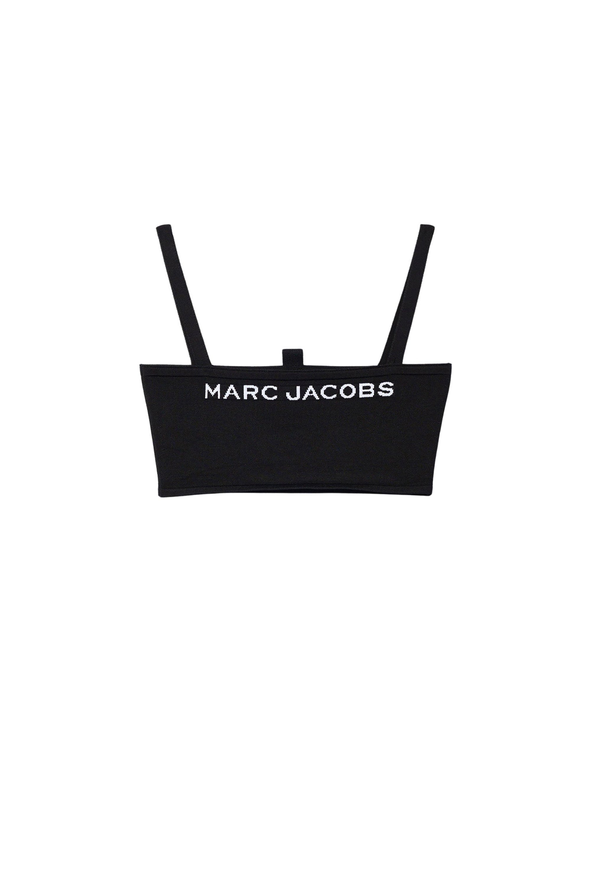 Débardeur court avec logo - Black
