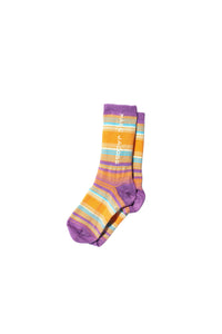 Striped socks - Purple Multicolor