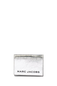 Portefeuille irisé avec logo - Silver