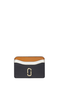Porte-cartes Snapshot en cuir - Honey Ginger Multicolor