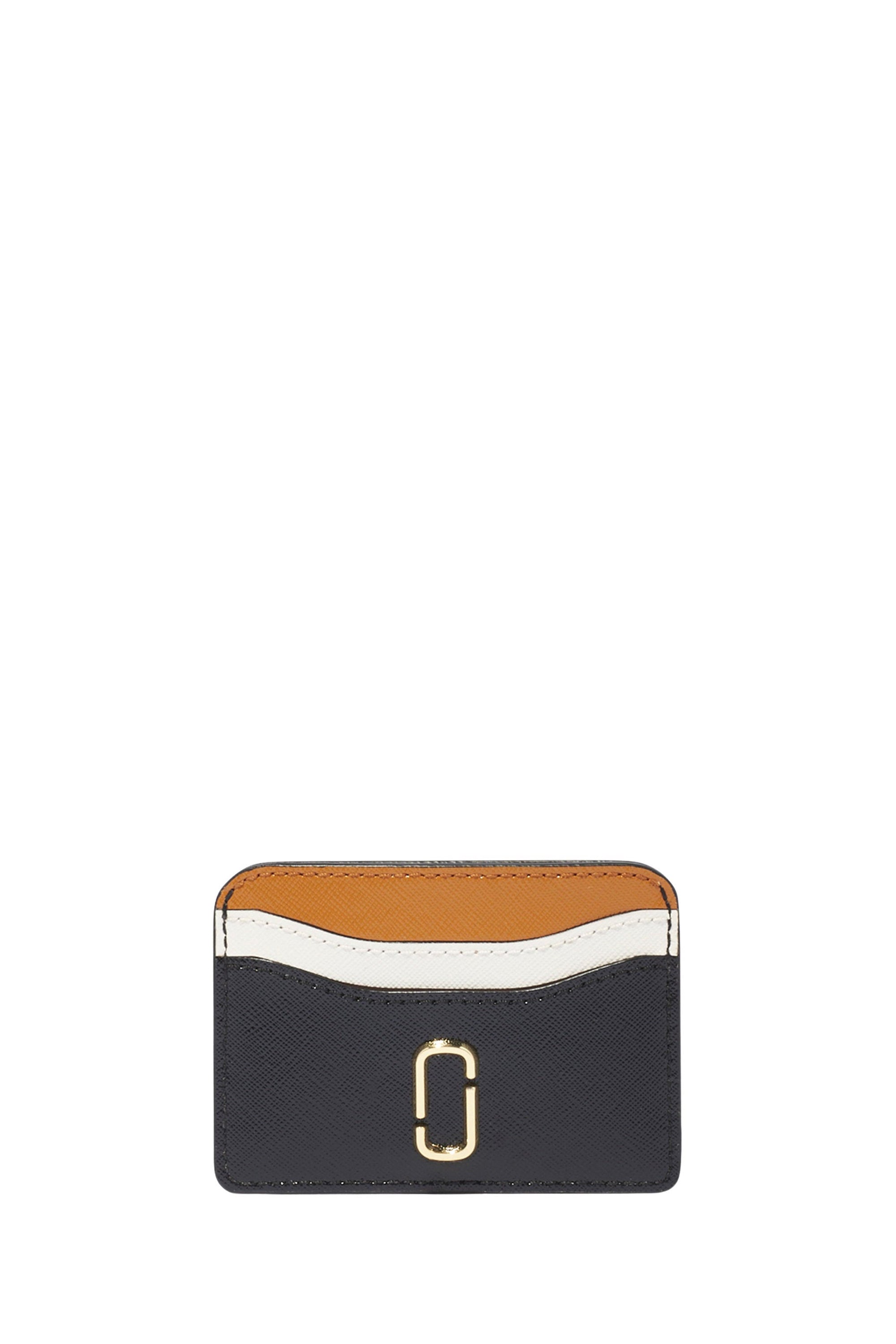 Porte-cartes Snapshot en cuir - Honey Ginger Multicolor
