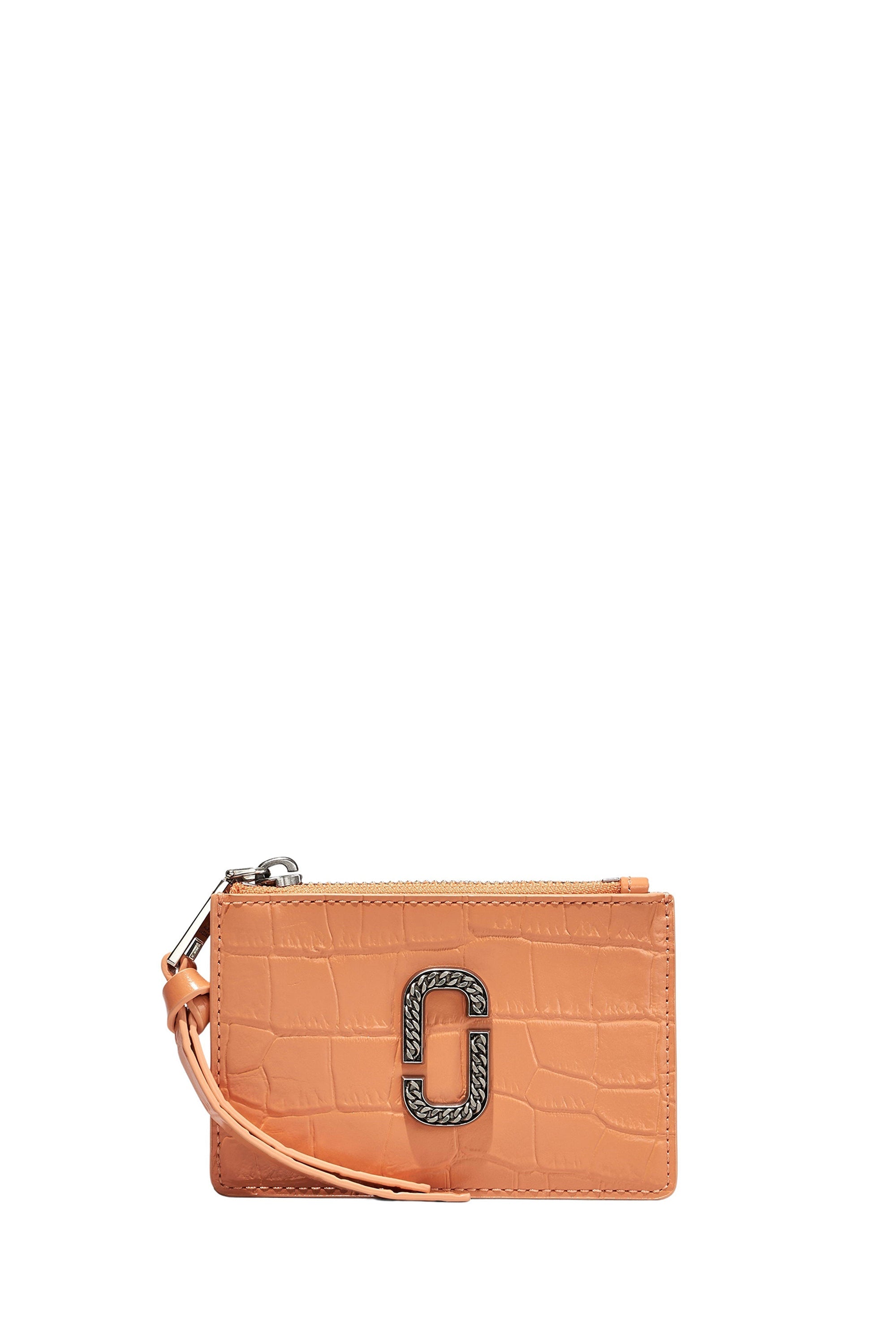 Portefeuille Snapshot en cuir - Orange